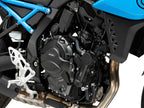 Puig Engine Cover In Black for Suzuki V-Strom 800 Tech (23-24)