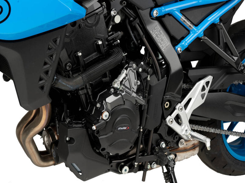 Puig Engine Cover In Black for Suzuki GSX 8S (23-25)