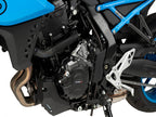 Puig Engine Cover In Black for Suzuki V-Strom 800 Tech (23-24)