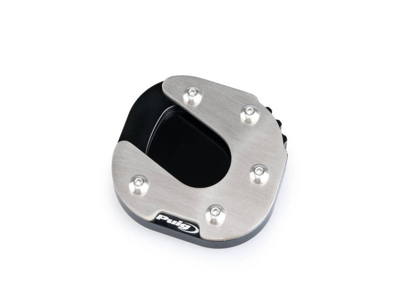 Puig Kickstand Extension Pad In Black for Honda XL750 Transalp (23-25)