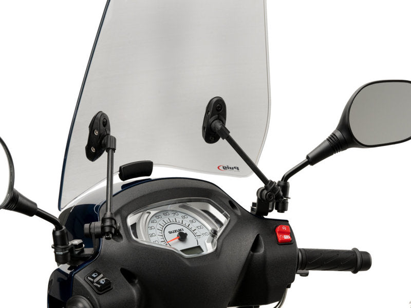 Puig Traffic Screen In Clear for Suzuki Address 125i (21-25)