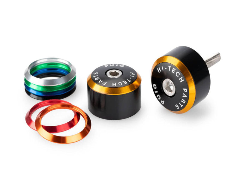 Puig Balance Bar Ends In Black for Suzuki GSX R 250 (17-19)