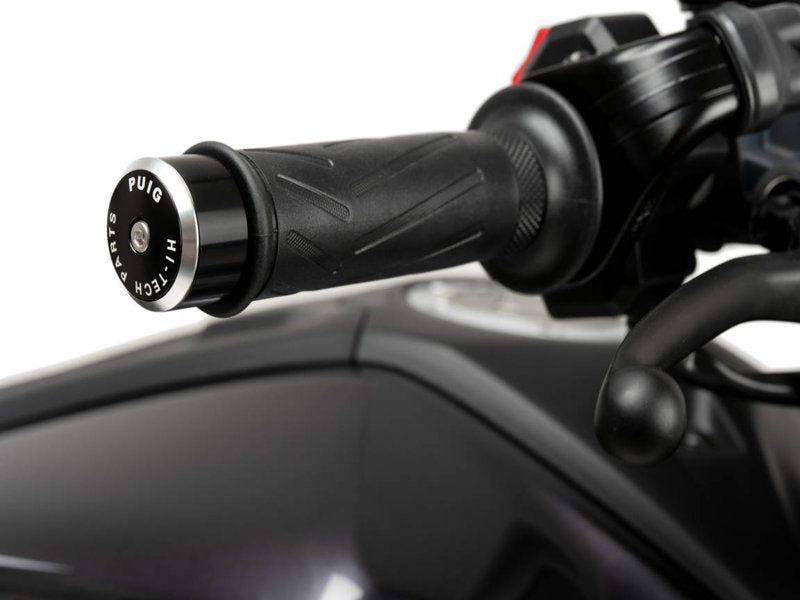 Puig Balance Bar Ends In Black for Yamaha TDM 850 (96-01)