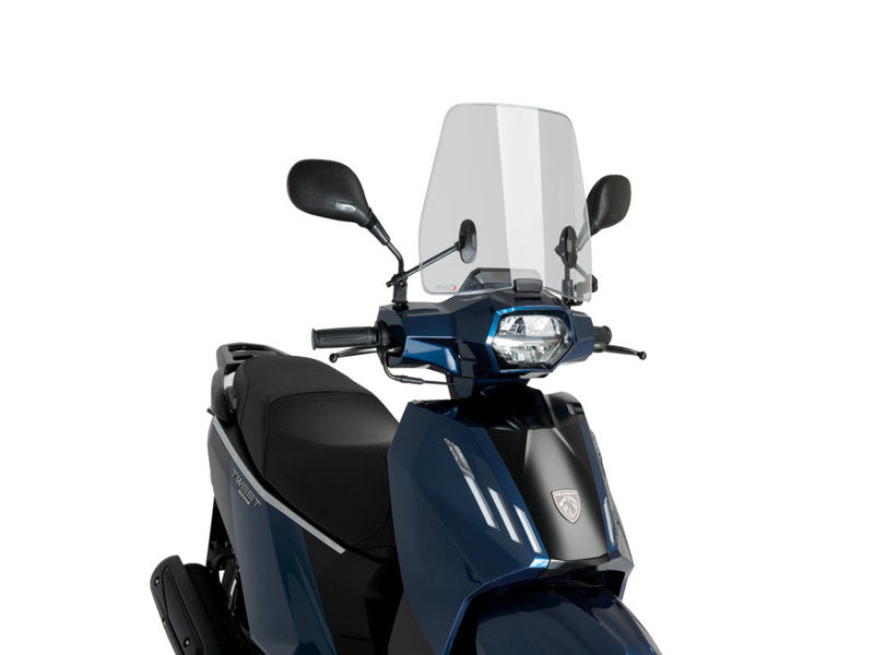 Puig Traffic Screen In Clear for Peugeot Tweet 125 Active (23)