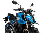 Puig Naked Front Downforce Spoilers In Matt Black for Suzuki GSX 8S (23-25)
