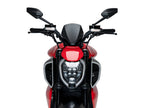 Puig New Generation Sport Screen In Matt Black for Ducati Diavel V4 (24-25)