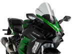 Puig Z-Racing Screen In Clear for Kawasaki H2 SX SE (23-25)