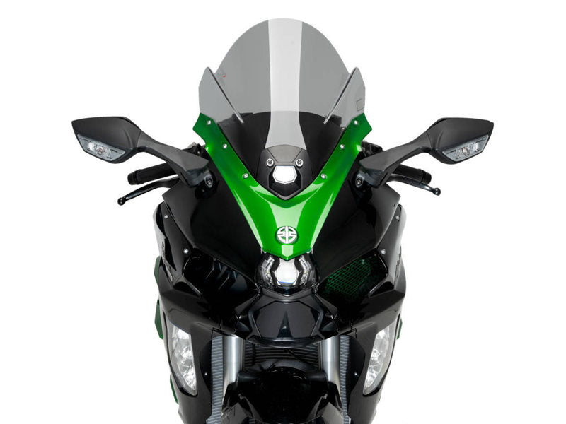 Puig Z-Racing Screen In Clear for Kawasaki Ninja H2 SX (23-24)