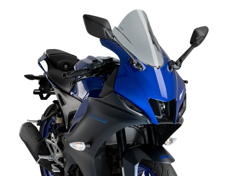 Puig Z-Racing Screen In Clear for Yamaha YZF 125 R (23-25)