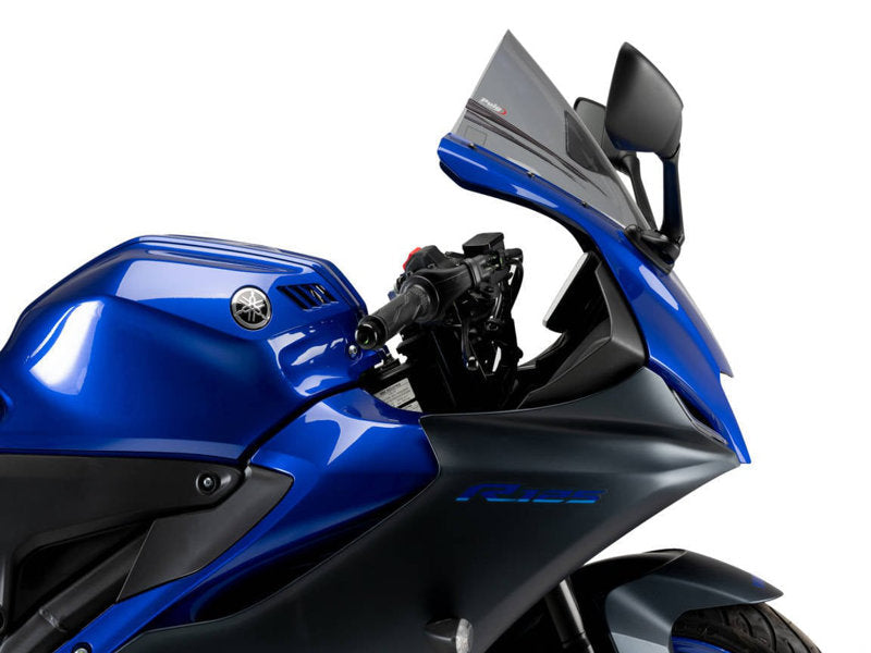 Puig Z-Racing Screen In Clear for Yamaha YZF 125 R (23-25)