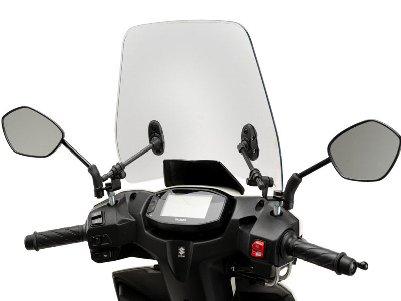 Puig Traffic Screen In Clear for Suzuki Avenis 125i (21-24)