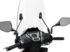 Puig Traffic Screen In Clear for Kymco Agility S 125i 