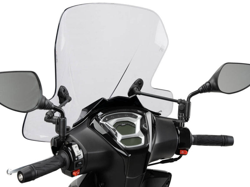 Puig City Touring Screen In Light Smoke for Kymco Agility S 125i 