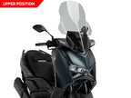 Puig V-Tech Line Touring Screen In Clear for Yamaha XMax 125 (23-25)