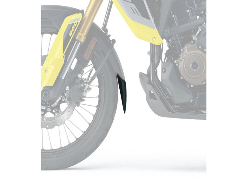Puig Front Mudguard Extender In Black for Suzuki V-Strom 800 DE (23-25)