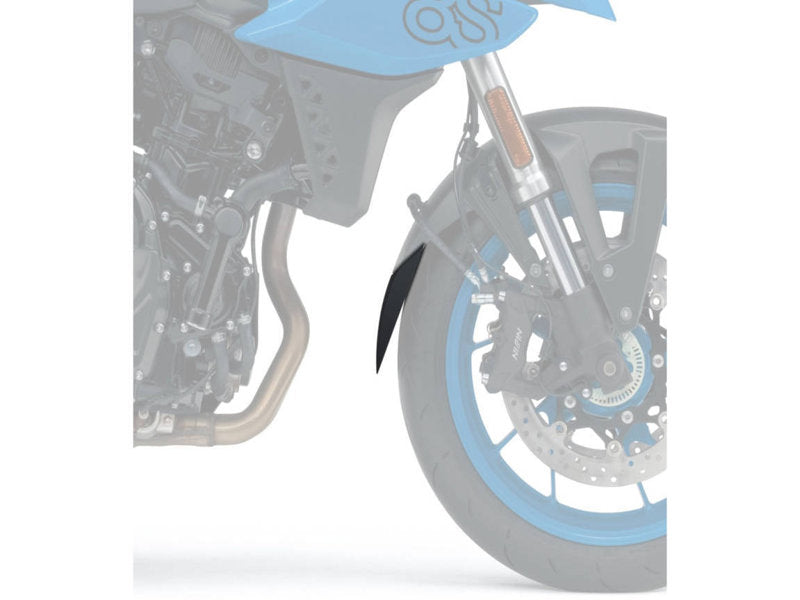 Puig Front Mudguard Extender In Black for Suzuki GSX 8R (24-25)