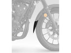 Puig Front Mudguard Extender In Black for Honda CL500 (23-25)