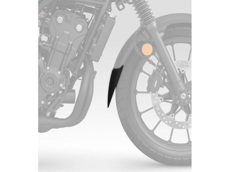 Puig Front Mudguard Extender In Black for Honda CL500 (23-25)