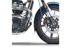Puig Front Mudguard Extender In Black for Royal Enfield Super Meteor 650 (23-25)