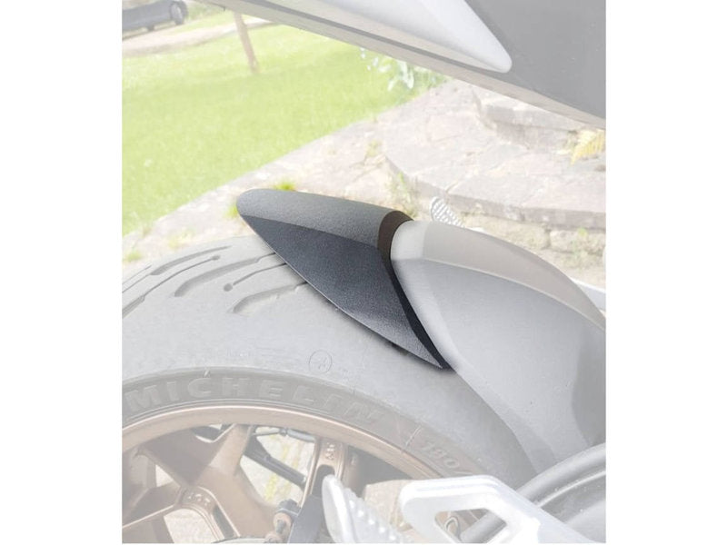 Puig Rear Mudguard Extender In Matt Black for Zero S (20-25)