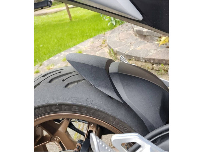 Puig Rear Mudguard Extender In Matt Black for Zero S (20-25)