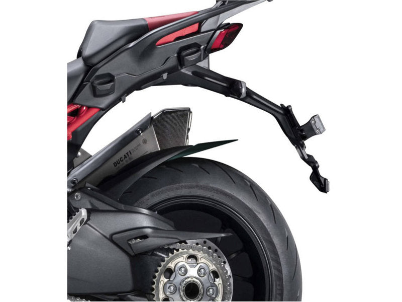 Puig Rear Mudguard Extender In Matt Black for Ducati Multistrada 1200 V4 Pikes Peak (21-24)
