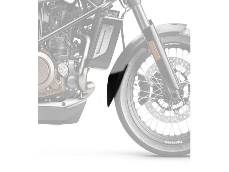 Puig Front Mudguard Extender In Black for Husqvarna Svartpilen 701 (19-20)