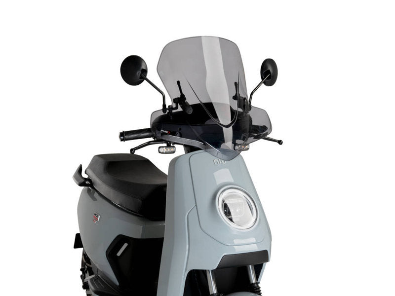Puig City Touring Screen In Light Smoke for Niu MQi GT 