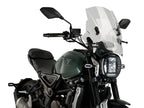 Puig Adjustable Twin Screen In Clear for BMW R Nine T Urban G/S (21-24)