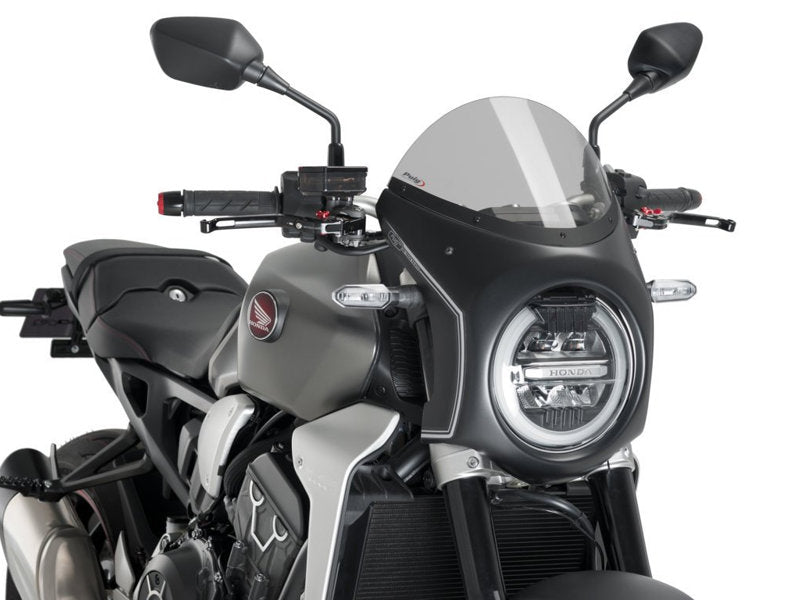 Puig Retrovision Screen In Clear for Honda CB1000 R Neo Sports Cafe (18-20)