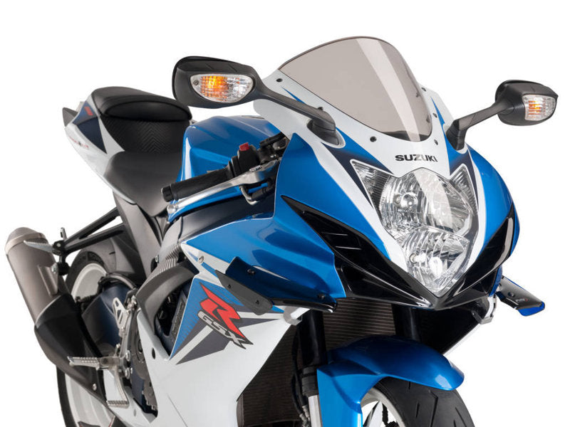 Puig Sport Downforce Spoilers In Black for Suzuki GSX R 600 (11-16)