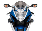 Puig Sport Downforce Spoilers In Black for Suzuki GSX R 600 (11-16)