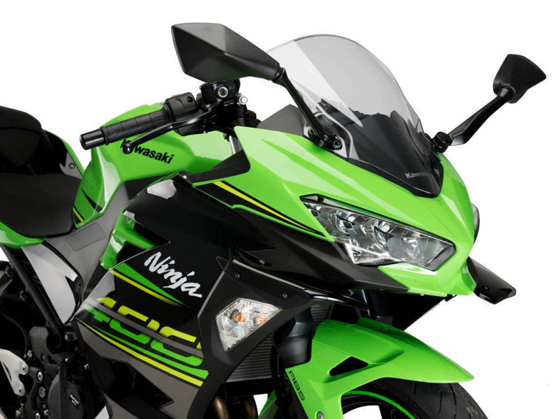 Puig Sport Downforce Spoilers for Kawasaki Ninja 400 (18-24)
