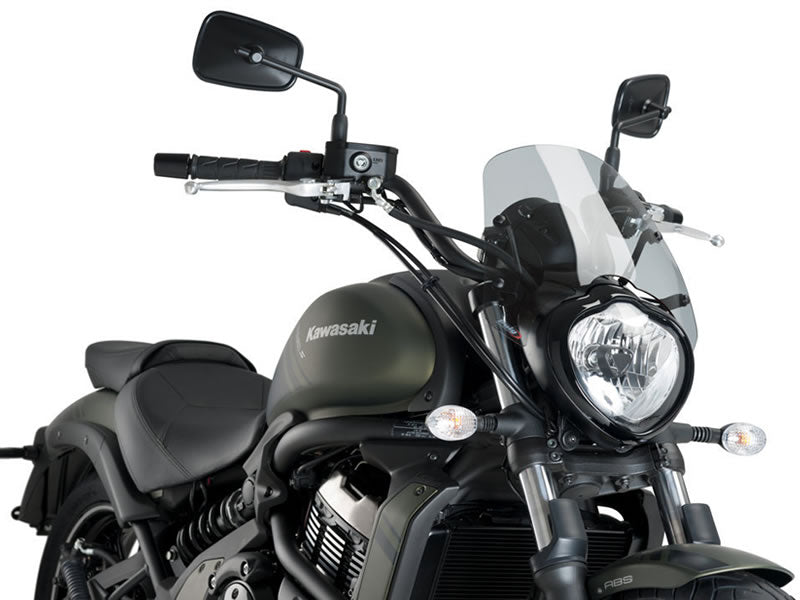 Puig New Generation Sport Screen In Clear for Kawasaki Vulcan S Special Edition (17-20)