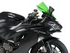 Puig Sport Downforce Spoilers In Black for Kawasaki ZX-6R 636 (18-23)