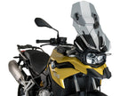 Puig Adjustable Touring Screen In Clear for BMW F750 GS (18-24)
