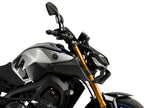 Puig Naked Front Downforce Spoilers In Matt Black for Yamaha MT-09 SP (18-20)
