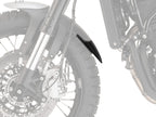 Puig Front Mudguard Extender In Black for Benelli Leoncino 500 (16-25)