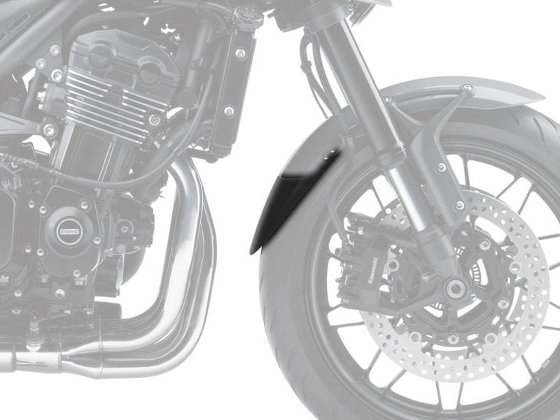 Puig Front Mudguard Extender In Black for Kawasaki Z900 RS (18-25)
