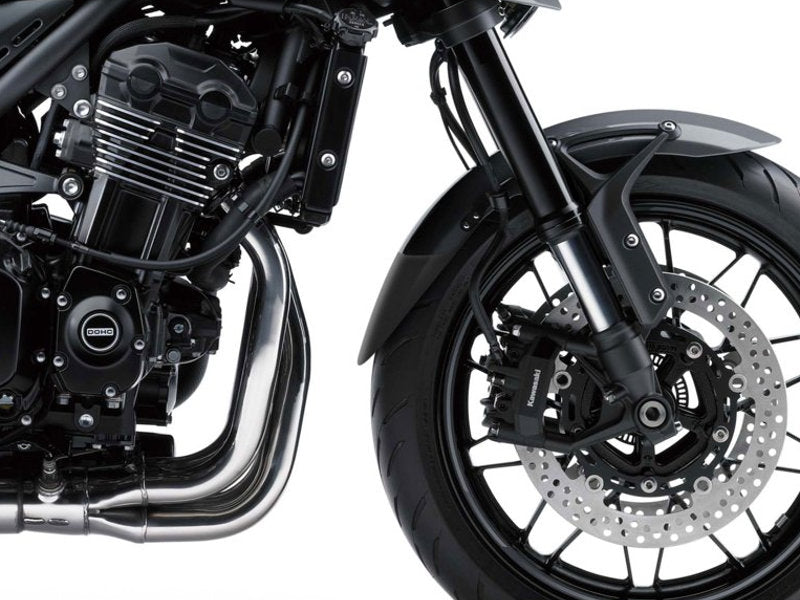 Puig Front Mudguard Extender In Black for Kawasaki Z900 RS SE (22-25)