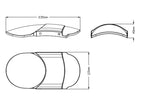 Puig Aluminium Front Mudguard In Black for Honda CMX500 Rebel SE (20-25)