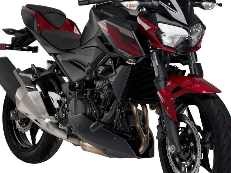 Puig Belly Pan In Carbon Look for Kawasaki Z400 (19-20)