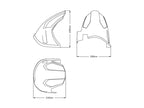 Puig Hugger In Matt Black for Yamaha XT 1200 ZE Super Tenere (19-20)