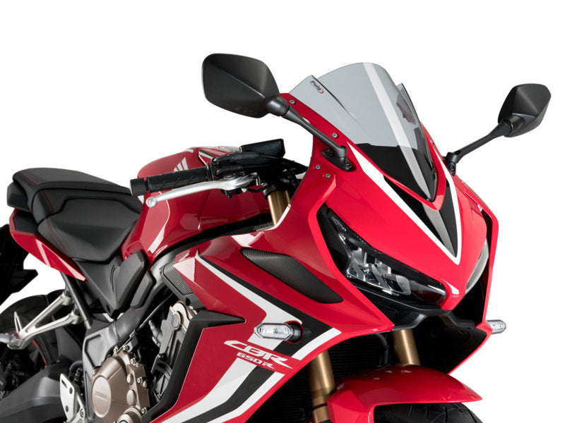 Puig Z-Racing Screen In Clear for Honda CBR650 R (19-25)