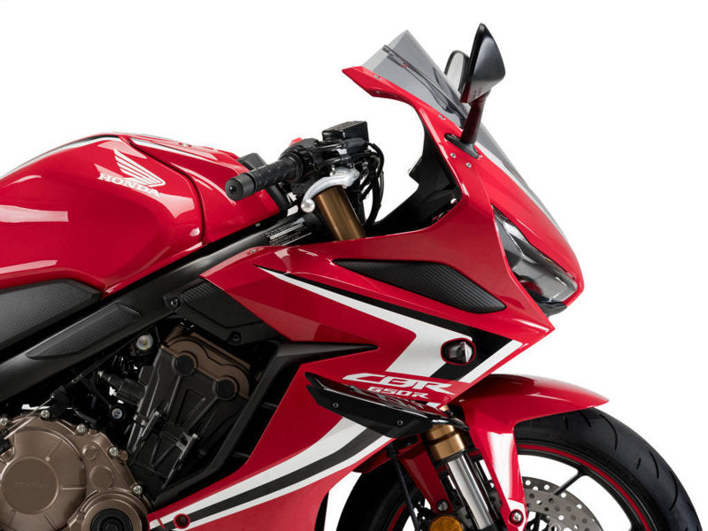 Puig Sport Downforce Spoilers In Black for Honda CBR650 R (19-20)
