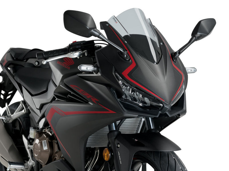 Puig Z-Racing Screen In Clear for Honda CBR500 R (19-25)
