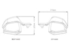 Puig Handguard Extensions In Clear for Honda X-ADV (17-20)