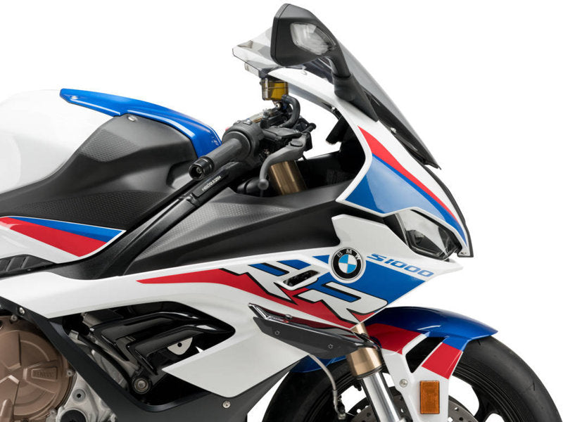 Puig Sport Downforce Spoilers In Black for BMW S1000 RR (19-22)