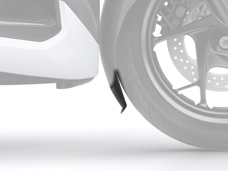 Puig Front Mudguard Extender In Black for Yamaha YP 125 R X-Max (23)