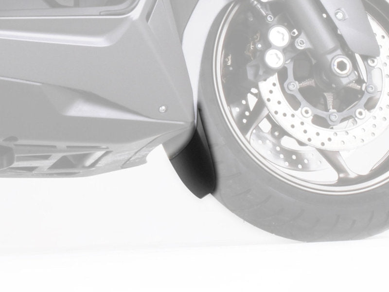 Puig Front Mudguard Extender In Black for Yamaha TMax 530 SX (17-19)